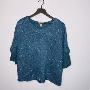Forever 21 Contemporary Sequin Sweater‎